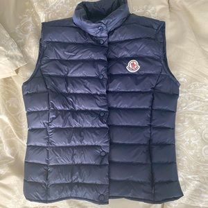 MONCLER auth LIANE vest blue sz1